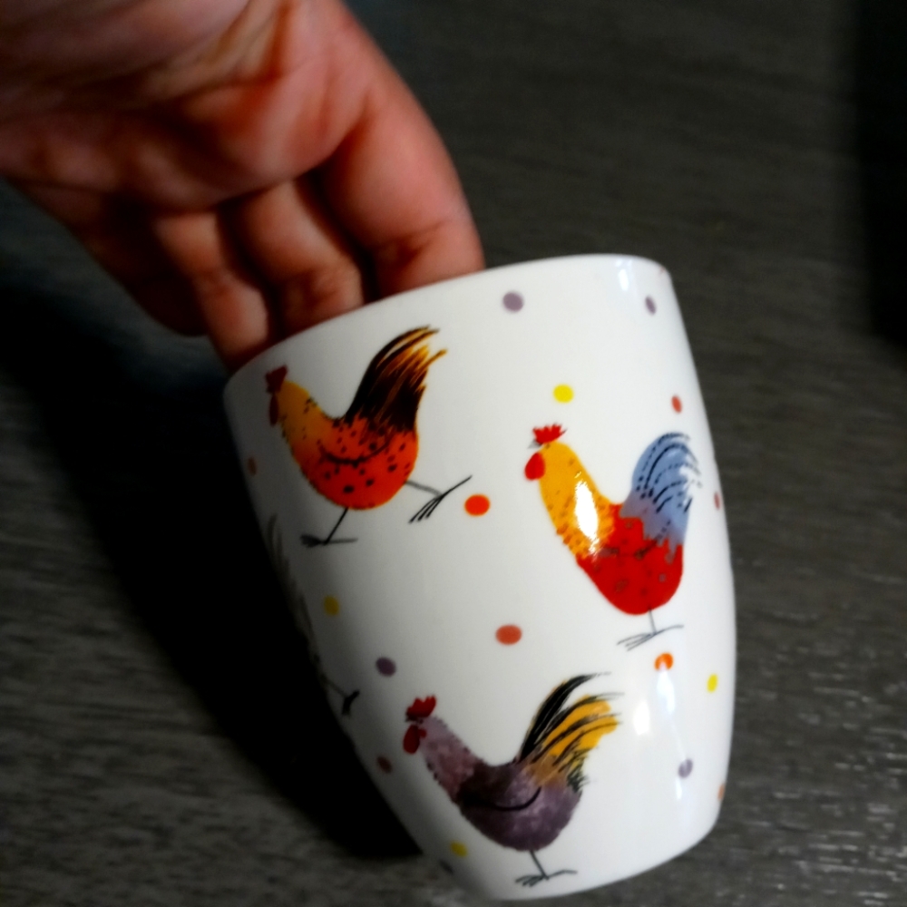 Rooster coffee mug